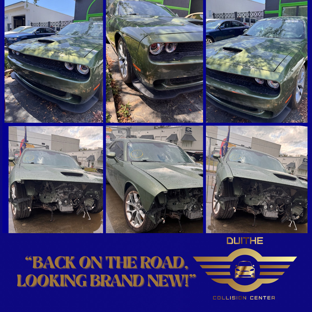 Full restoration green Dodge flyer - Duithe Collision Center